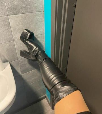 Feet with shoes for fap 